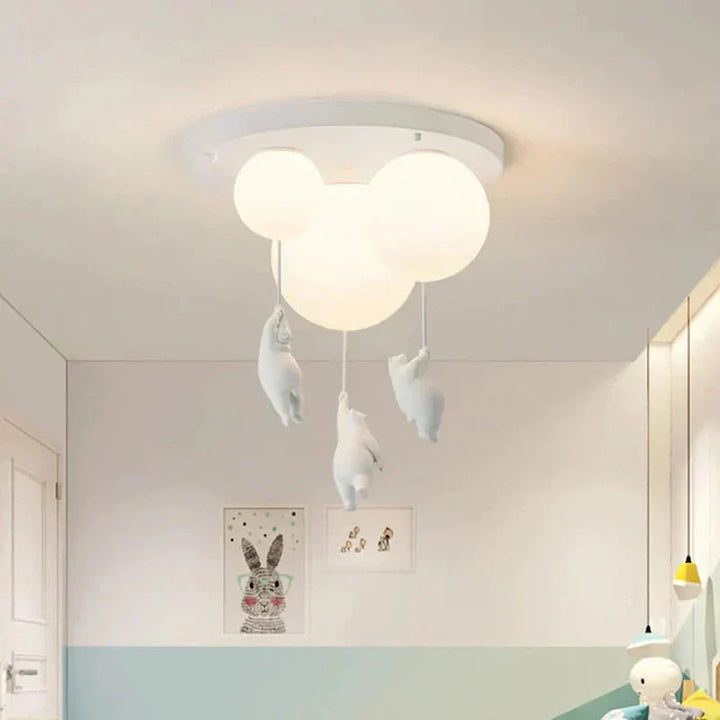 Stornfield | DreamyBear Lamp - Kids' Ceiling Lamp with Bear and Balloon