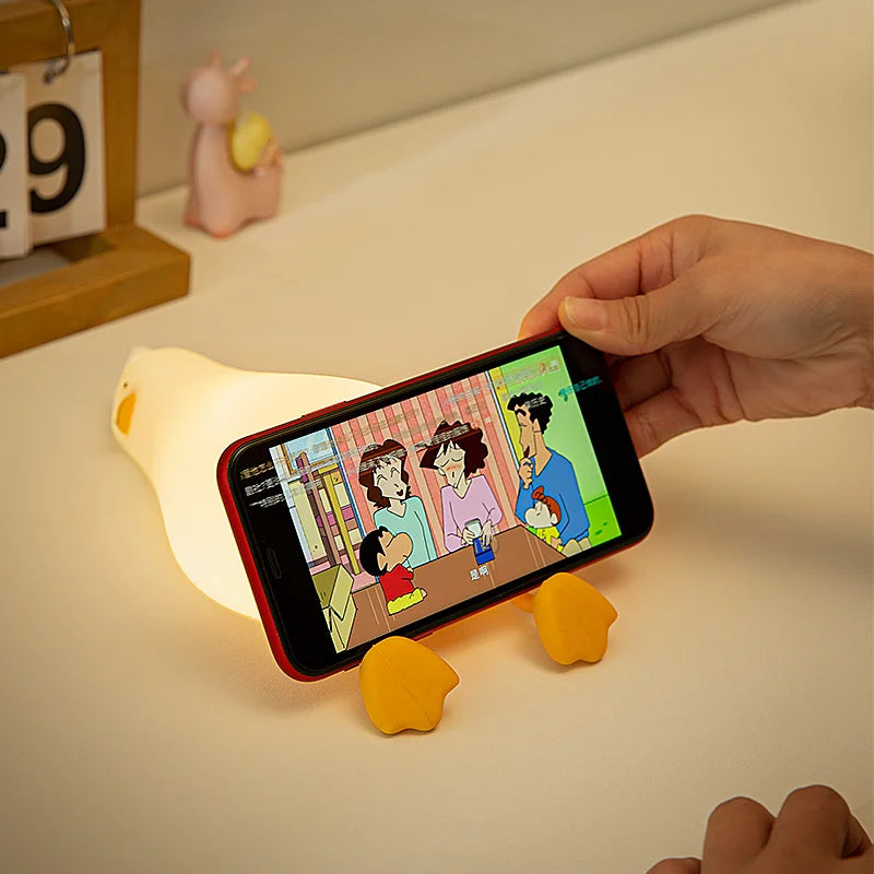 Stornfield | QuackyGlow Duck LED Mood Lamp | Fun Night Light | LED Decoration for Home and Kids' Room