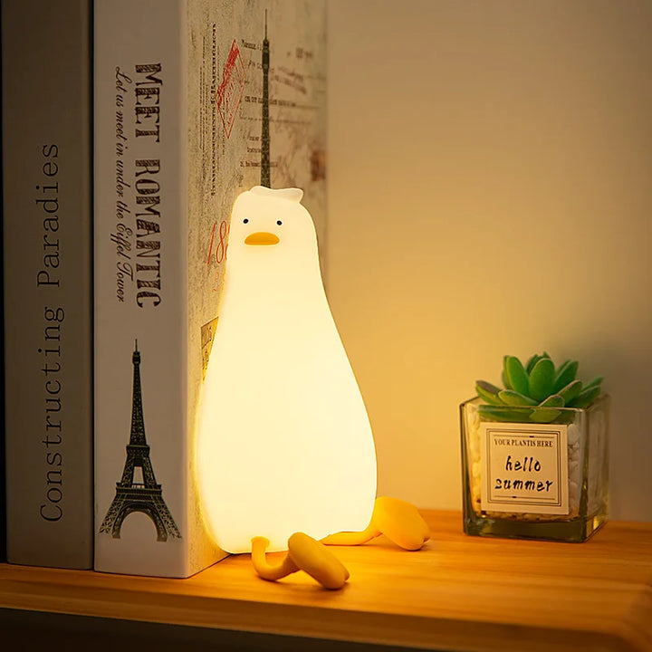 Stornfield | QuackyGlow Duck LED Mood Lamp | Fun Night Light | LED Decoration for Home and Kids' Room
