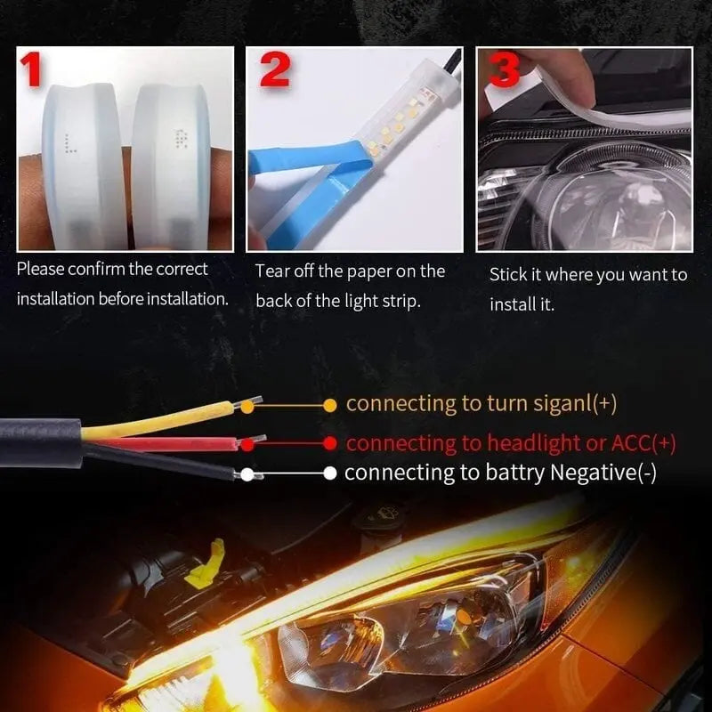 Stornfield | Dynamic front light LEDs for the car – Safe on the road at night, fog & wet conditions