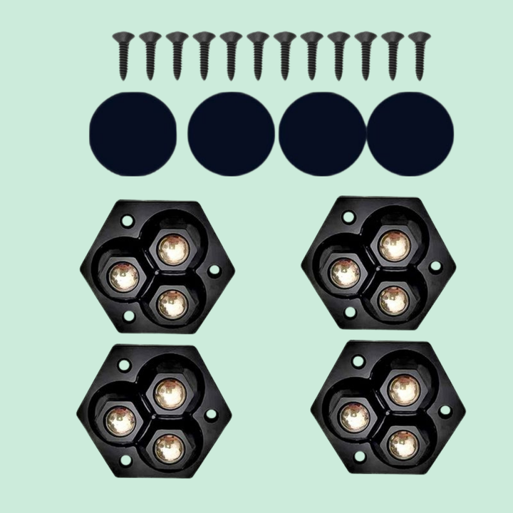 TriGlide 360° furniture wheels with bearings | Stornfield