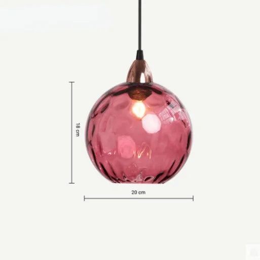 Stornfield | HelderBol - Sphere Glass Pendant Lamp