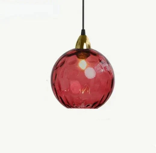 Stornfield | Glasora Suspension - Clear Glass Globe with LED Lighting