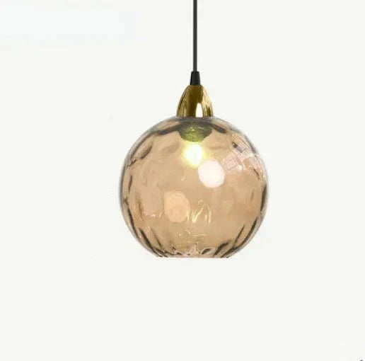 Stornfield | Glasora Suspension - Clear Glass Globe with LED Lighting