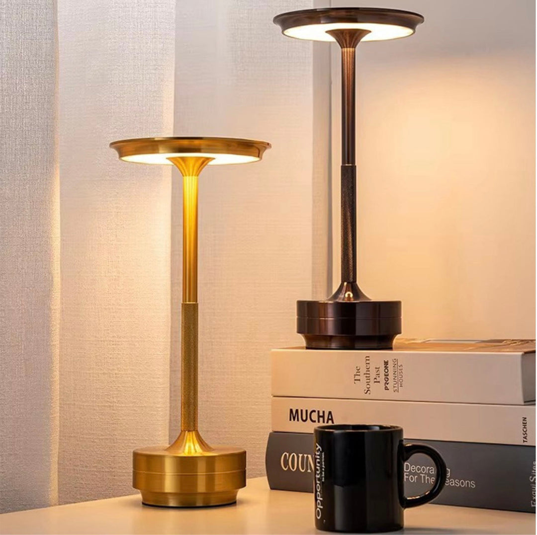 ClarityGlow Luxury Edition | Wireless LED Table Lamp | Stornfield