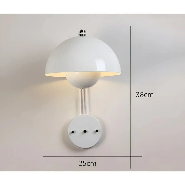 Stornfield | BudLume - Cozy Scandinavian Mushroom Wall Lamp