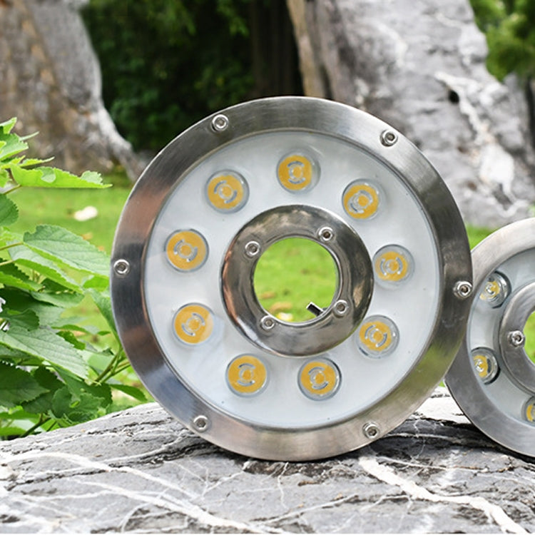 Stornfield | 6W Aluminum LED Color-Changing Underwater Ring Light for Fountain (Color-Changing)