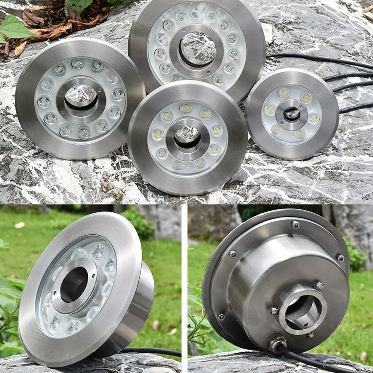 Stornfield | 12W Color Changing LED Stainless Steel Underwater Landscape Light (Colorful)