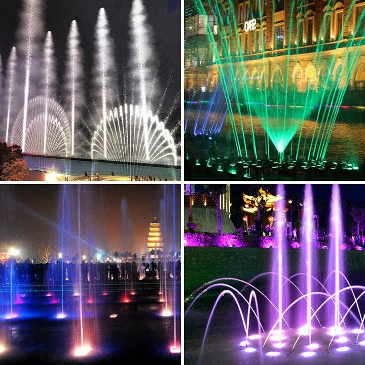 Stornfield | 9W Square Park Landscape LED Underwater Pool Light (Warm White Light)