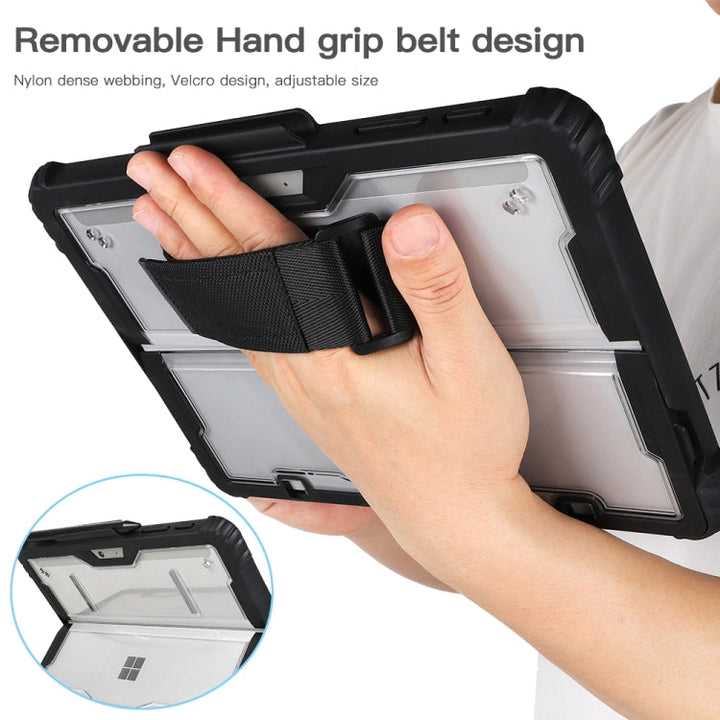 Stornfield | For Microsoft Surface Pro 4 / 5 / 6 / 7 / 7+ Clear Acrylic Laptop Case with Hand & Shoulder Strap