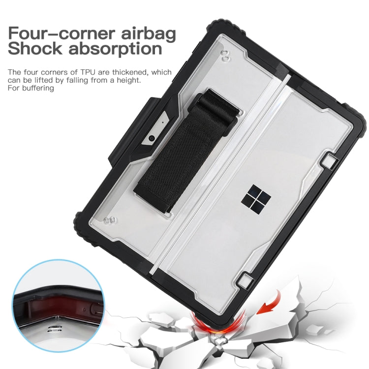 Stornfield | For Microsoft Surface Pro 4 / 5 / 6 / 7 / 7+ Clear Acrylic Laptop Case with Hand & Shoulder Strap