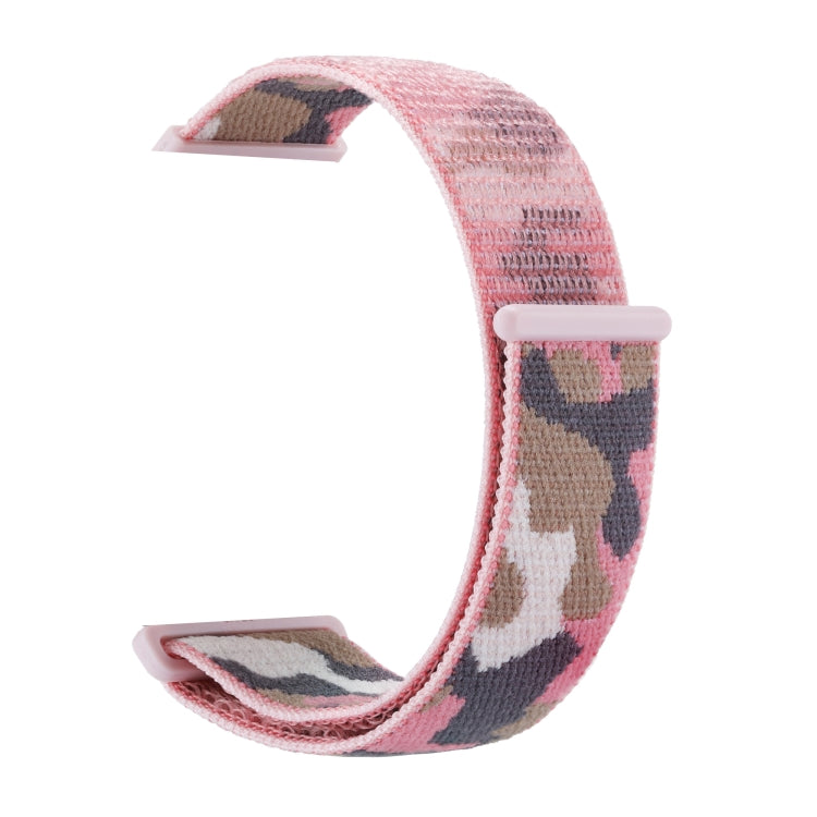 Stornfield | Frerndorf | Nylon Loop for Apple Watch Ultra 49mm & Watch Ultra 2 49mm / Series 9 & 8 & 7 45mm / SE 3 & SE 2 & 6 & SE & 5 & 4 44mm / 3 & 2 & 1 42mm (Pink Camouflage)