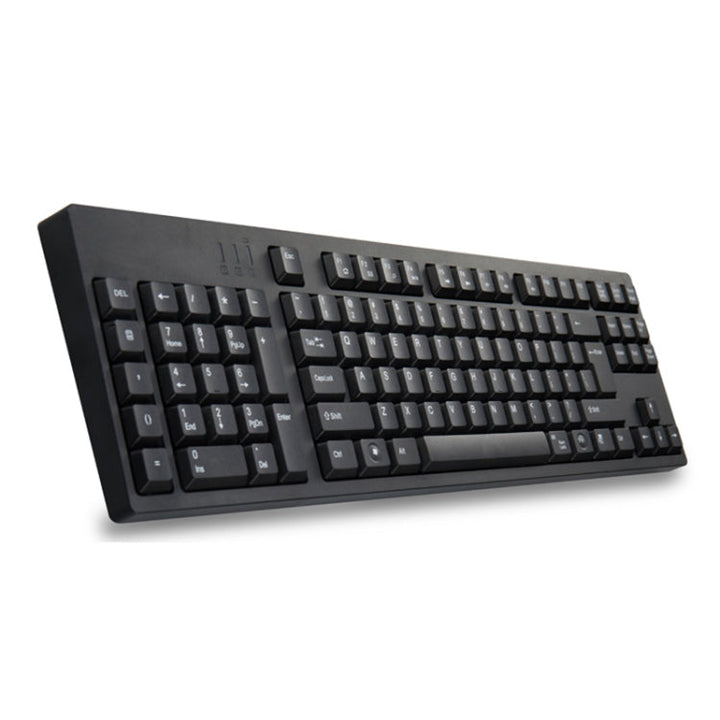 Stornfield | Left-Handed Wired USB Keyboard with Dual HUB Function (Black)