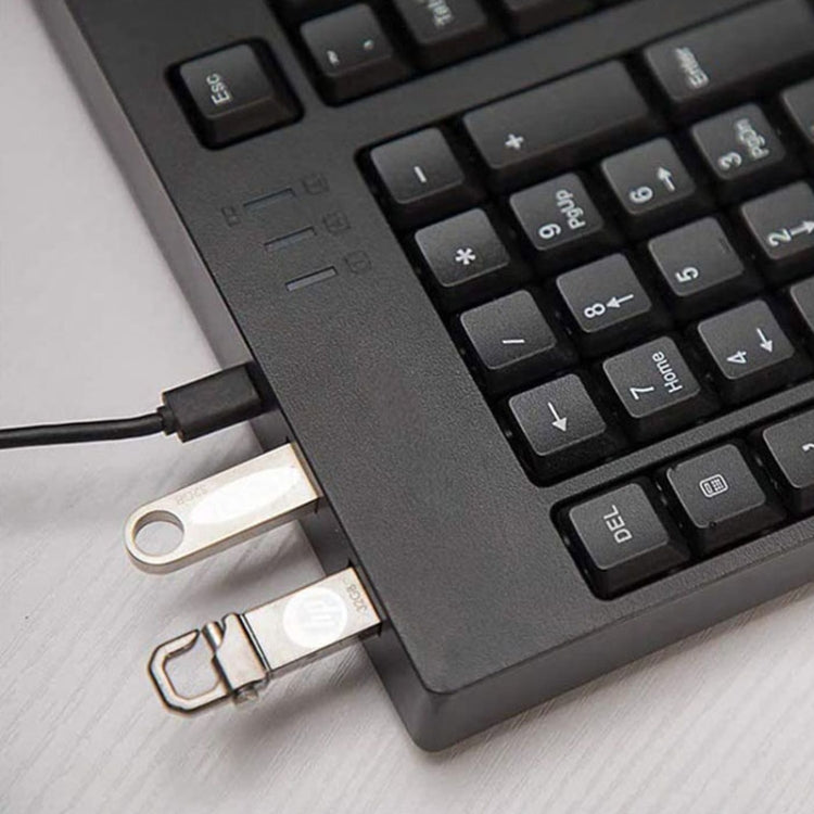 Stornfield | Left-Handed Wired USB Keyboard with Dual HUB Function (Black)