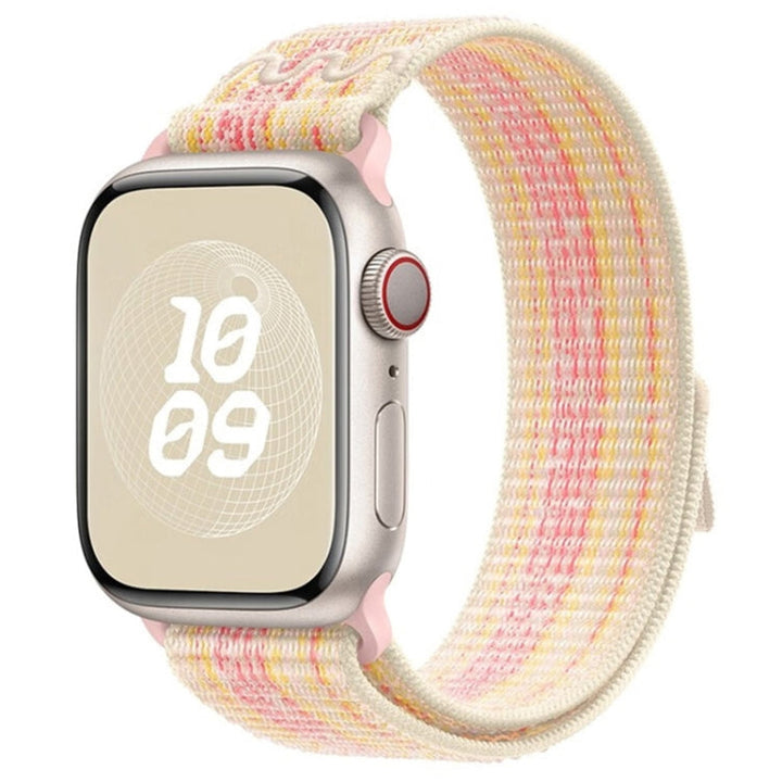 Stornfield | For Apple Watch Series 5 40mm Nylon Loop Band (Starlight Rose Yellow)