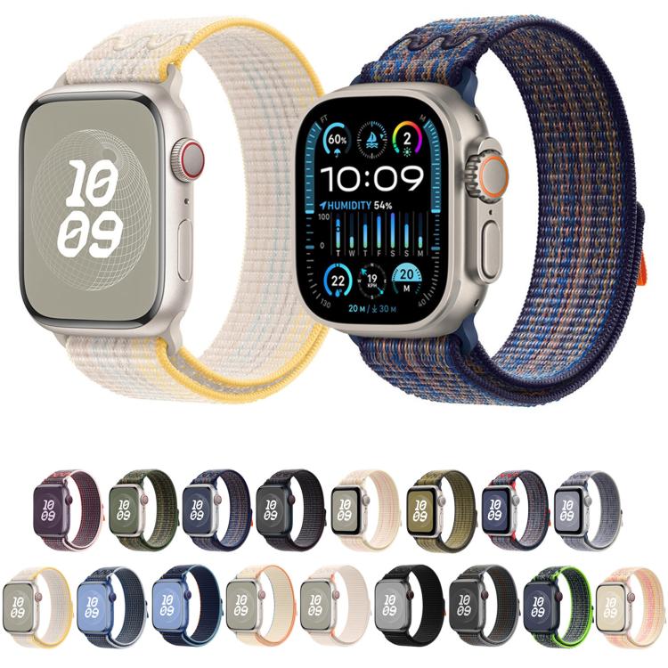 Stornfield | For Apple Watch Series 5 40mm Nylon Loop Band (Starlight Rose Yellow)