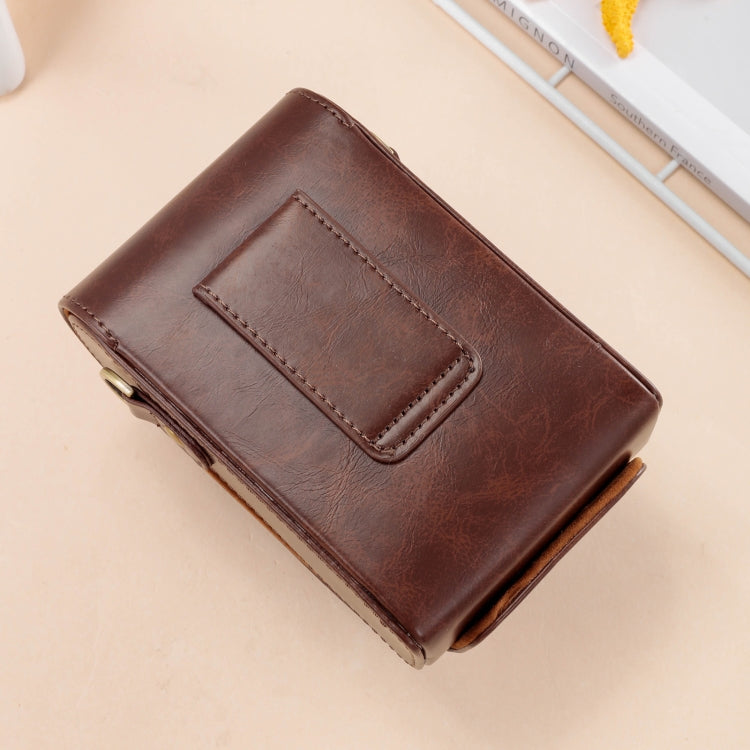Stornfield | For FUJIFILM X100VI Full Leather Case with Shoulder Strap (Coffee)
