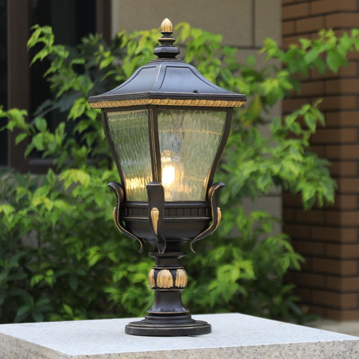 Stornfield | LumaLux Outdoor Solar Lanterns | Weatherproof | Solar Powered | Garden Lighting for Patio & Entryway