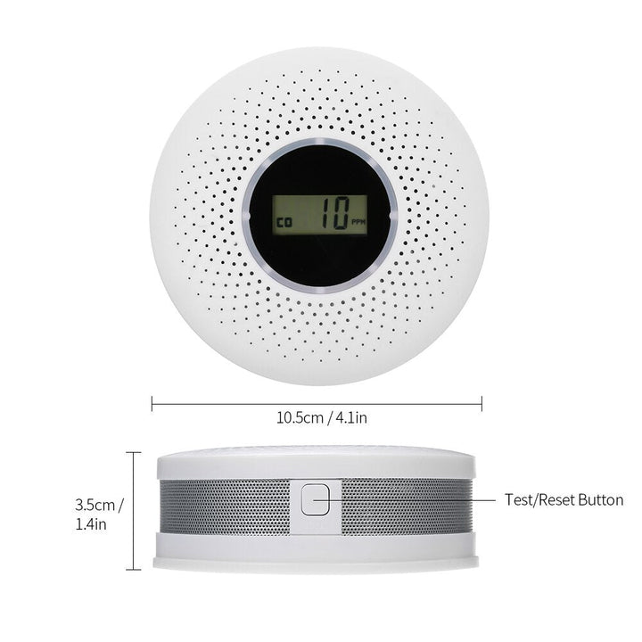 CombiVeilig Smoke and Carbon Monoxide Detector with Long-lasting Battery | Stornfield