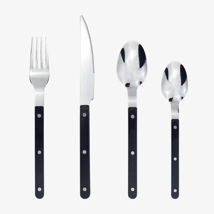Stornfield | 24-piece stainless steel cutlery set with engraving