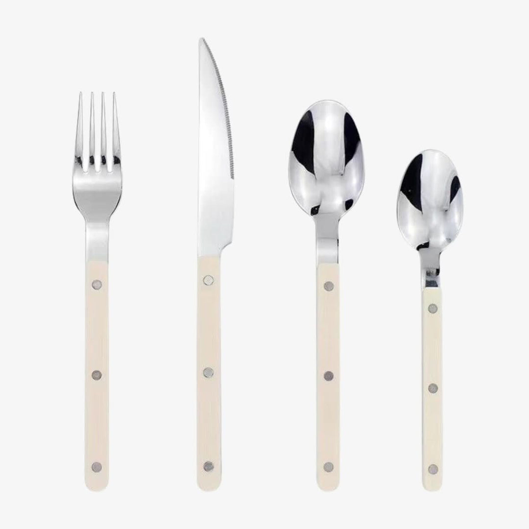 Stornfield | 24-piece stainless steel cutlery set with engraving