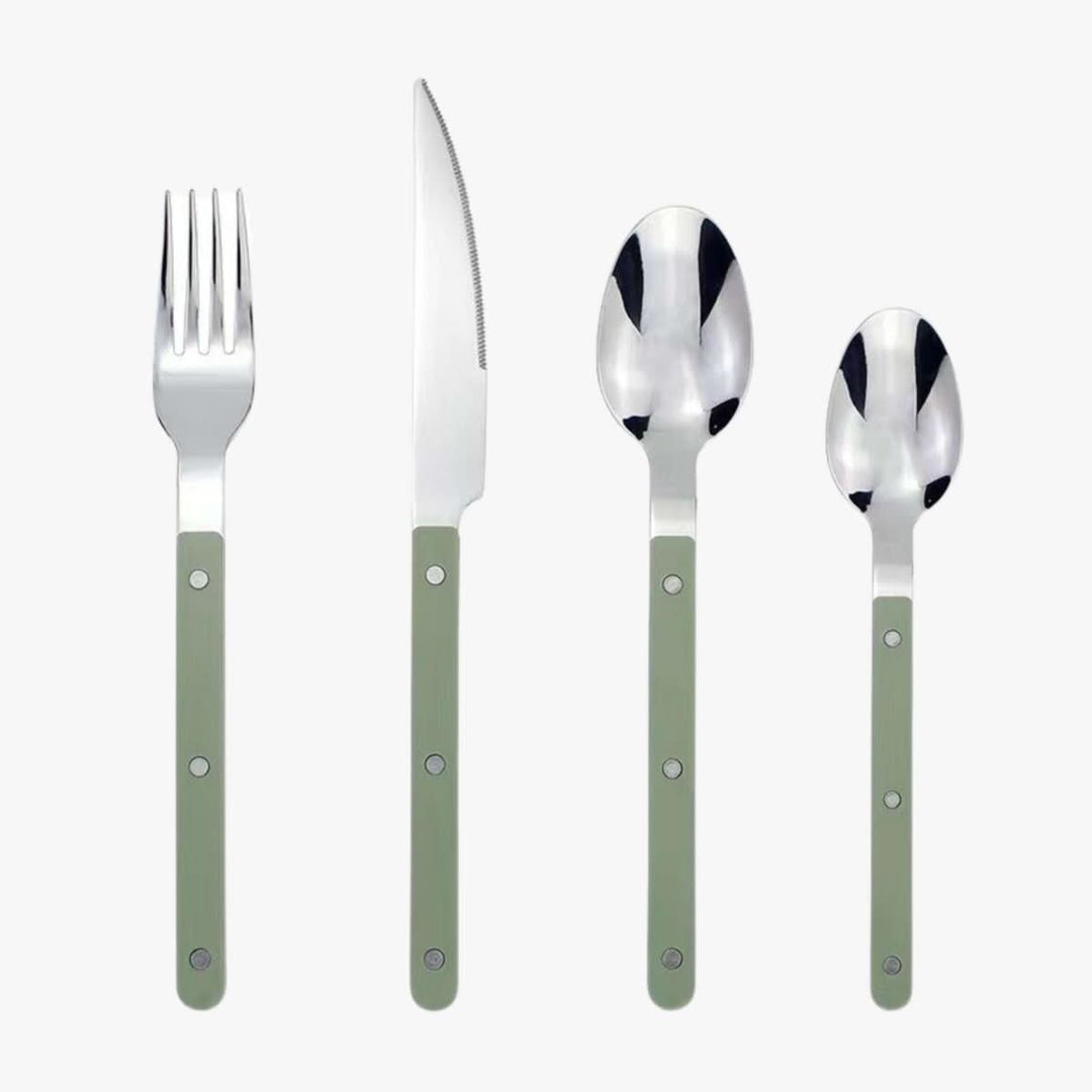 Stornfield | 24-piece stainless steel cutlery set with engraving