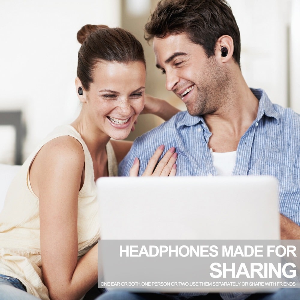 Wireless In-Ear Headphones Bluetooth V5.0 (black) | Stornfield