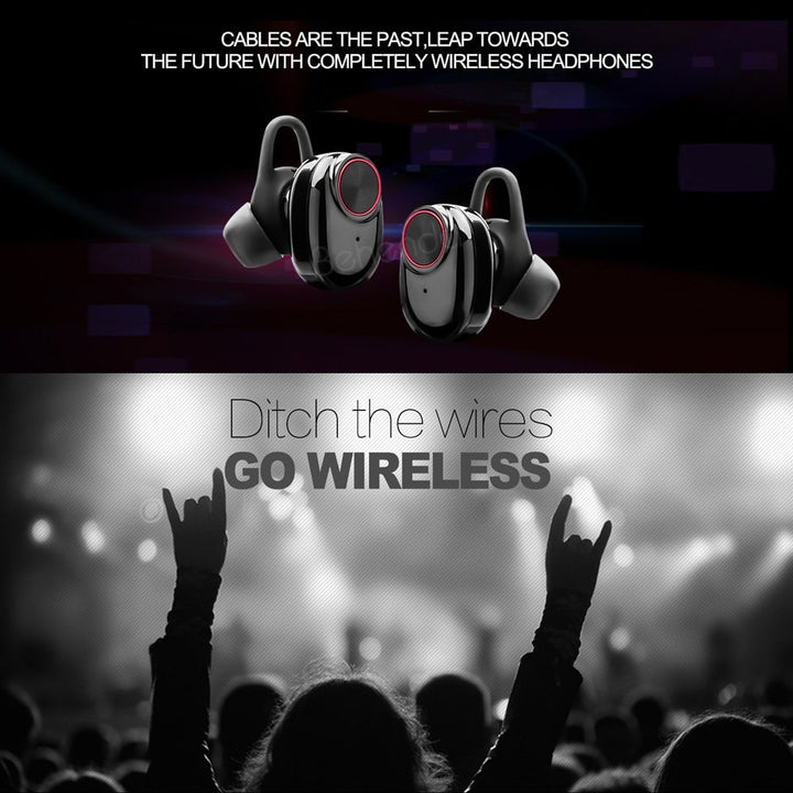 Wireless In-Ear Headphones Bluetooth V5.0 (black) | Stornfield