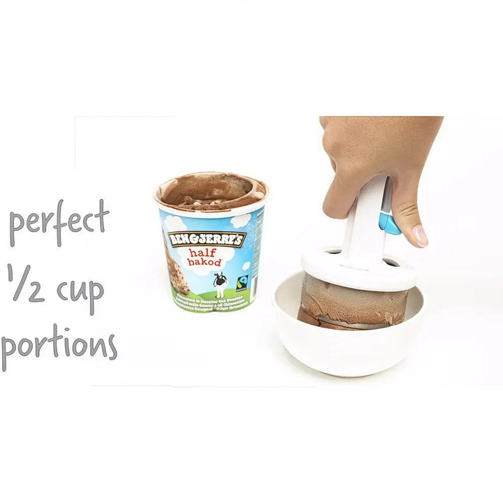 Stornfield | Stainless Steel Ice Cream Scoop – With One-Hand Release & Ergonomic Handle