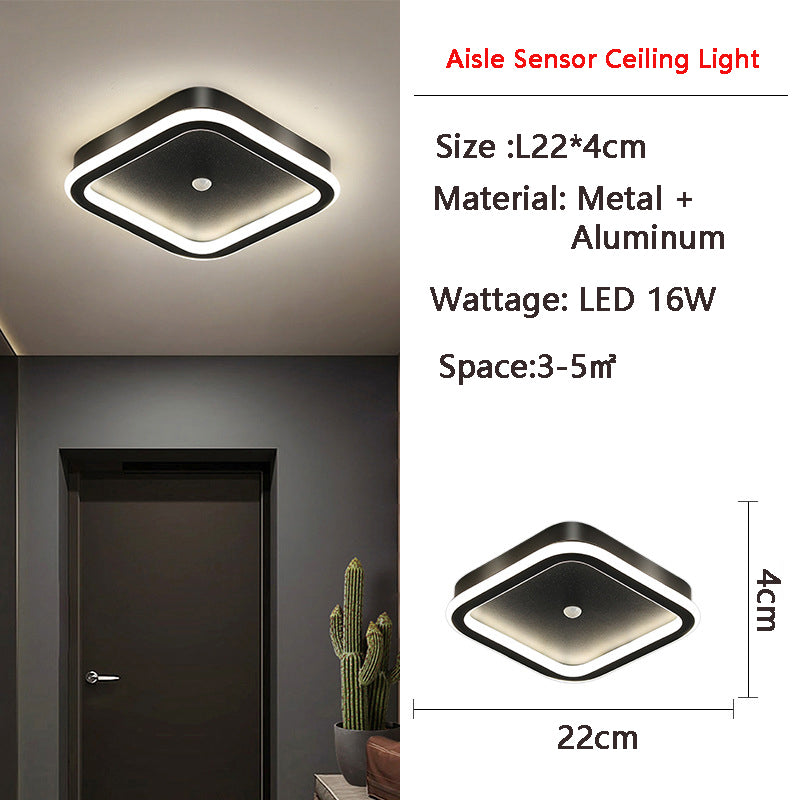 Stornfield | MotionGlide PIR LED Ceiling Light Motion Sensor | Smart Lighting | Energy Efficient | Perfect for Hallway & Bathroom