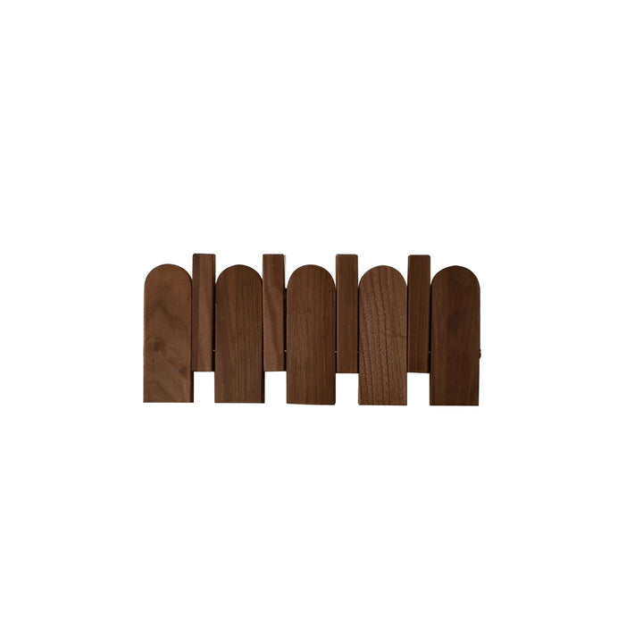 FoldaStornfielde wardrobe rail made of wood – Stylish wall hook rail | Space-saving solution for any room | Stornfield