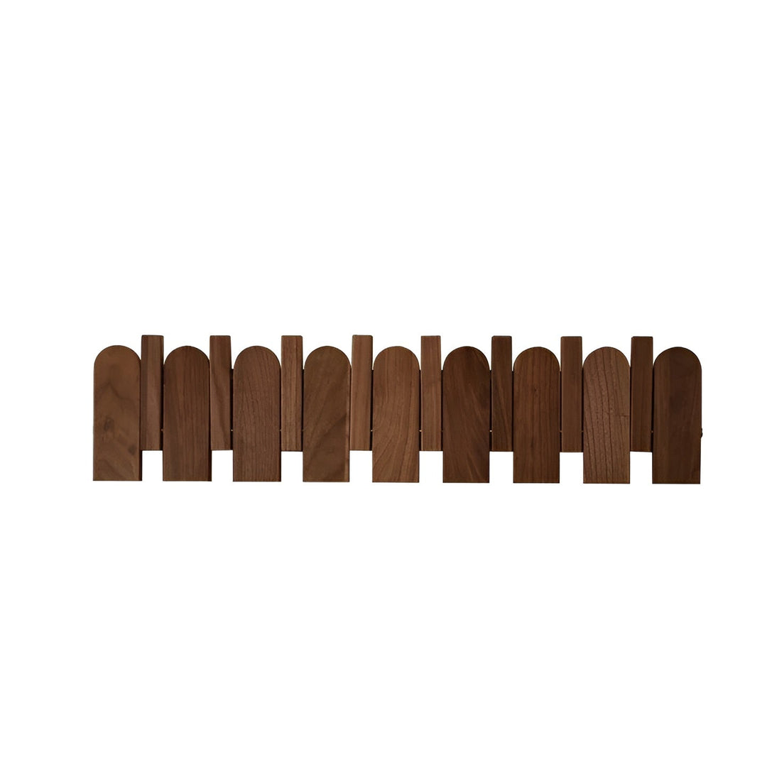 FoldaStornfielde wardrobe rail made of wood – Stylish wall hook rail | Space-saving solution for any room | Stornfield