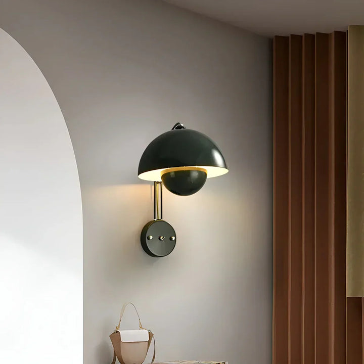 Stornfield | BudLume - Cozy Scandinavian Mushroom Wall Lamp