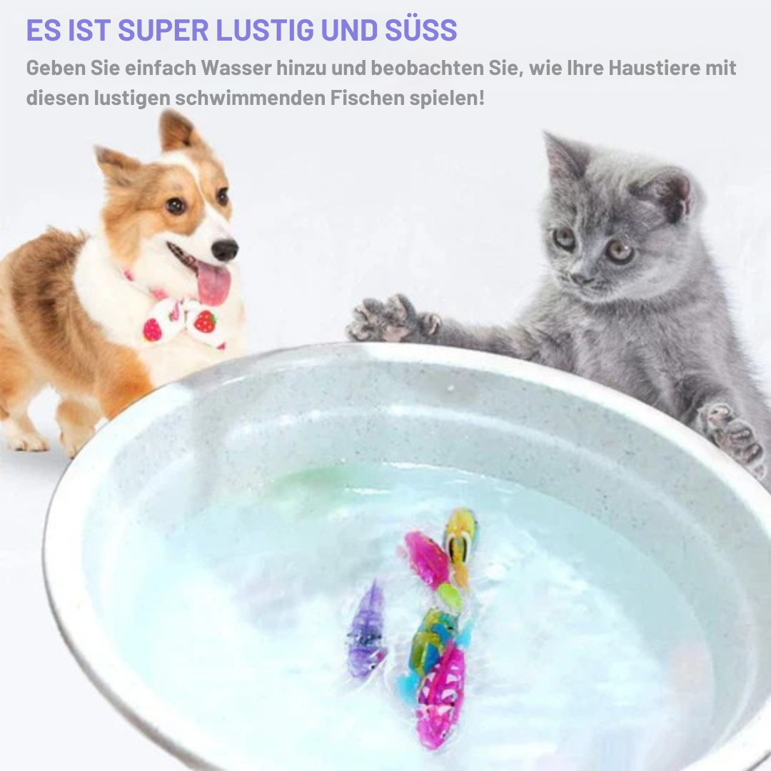 Electronic swimming fish with LED light Stornfield
