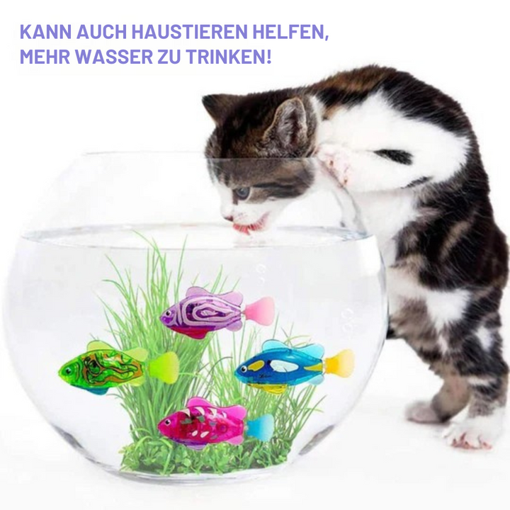 Electronic swimming fish with LED light Stornfield
