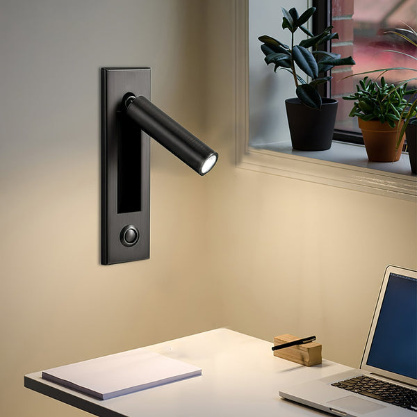Minimalist LED wall lamp – Modern wall light with a simple design for indoor use | Stornfield