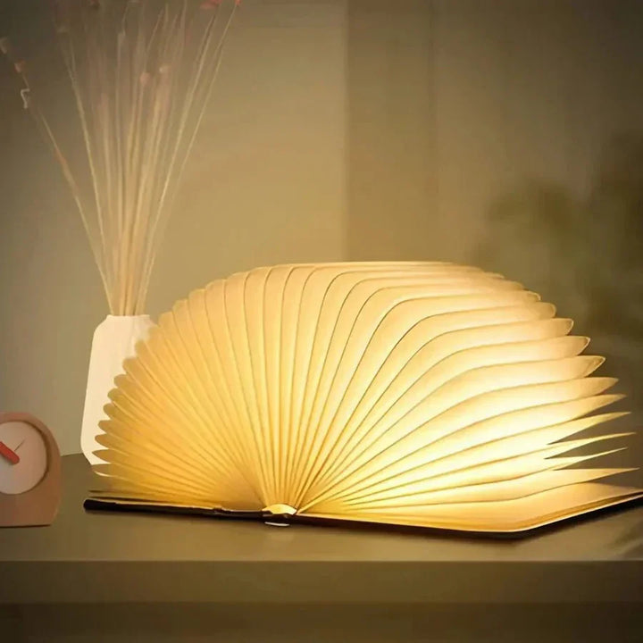 Foldable Book Lamp with Warm LED Lighting - StoryGlow | Stornfield