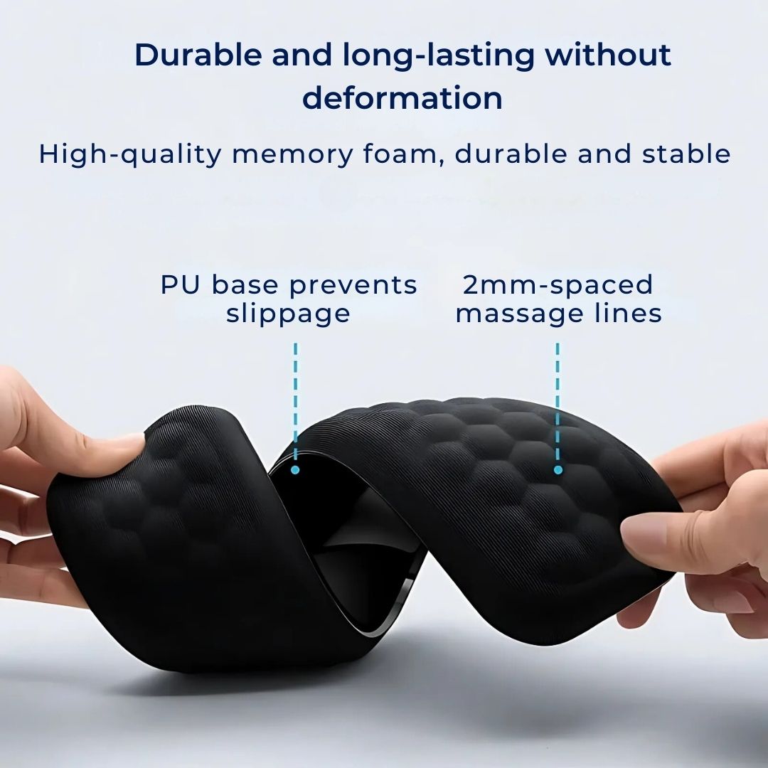 ErgoSupport Wrist Rest Pad | for Mouse and Keyboard - Elevates Wrist - Reduces Strain Pain Stornfield