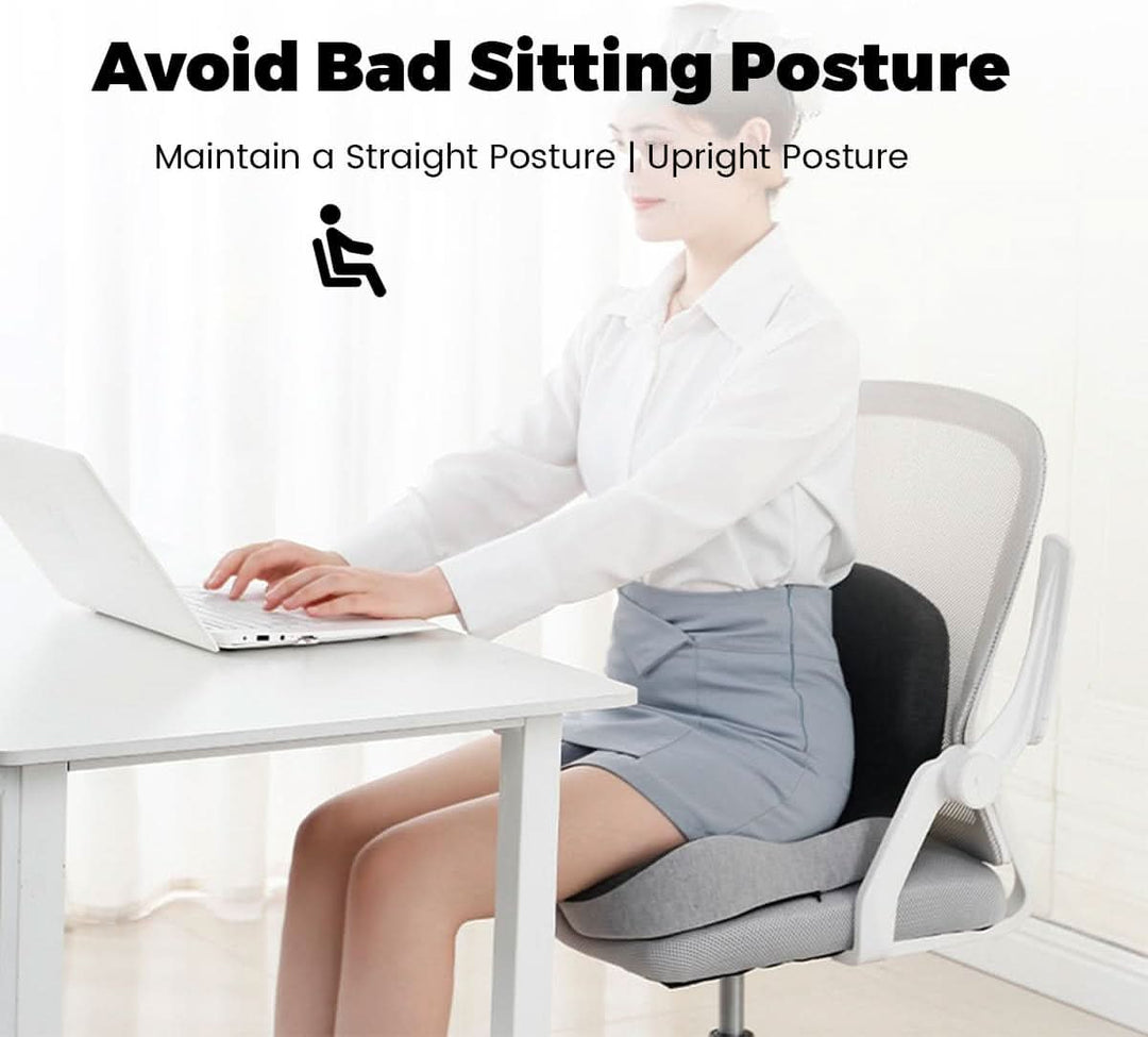 Stornfield | Ergonomic Seat Cushion with Lumbar Support