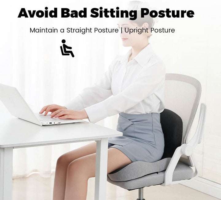 Stornfield | Ergonomic Seat Cushion with Lumbar Support