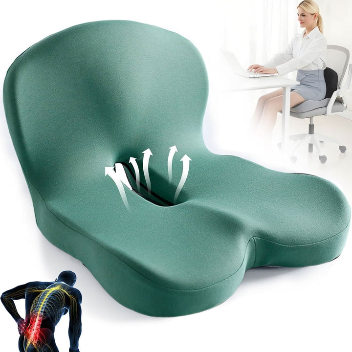 Stornfield | Ergonomic Seat Cushion with Lumbar Support