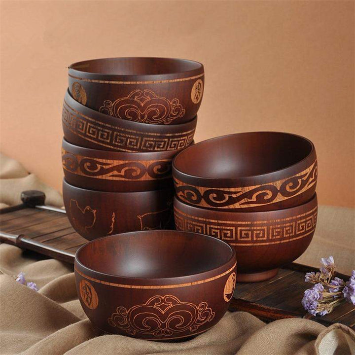 Ethnic wooden bowl Stornfield
