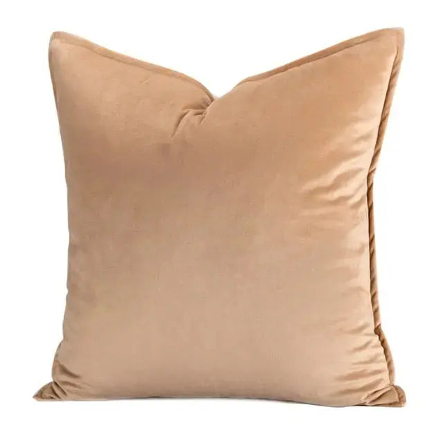 Stornfield | VelvetLuxe – Elegant Velvet Cushion Cover with Refined Details