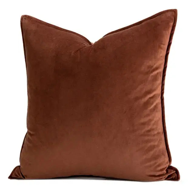 Stornfield | VelvetLuxe – Elegant Velvet Cushion Cover with Refined Details