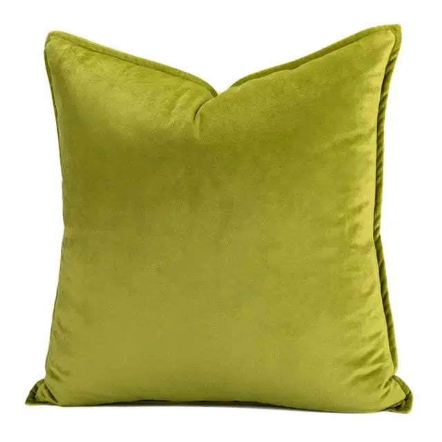 Stornfield | VelvetLuxe – Elegant Velvet Cushion Cover with Refined Details