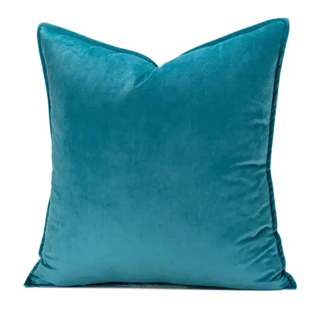 Stornfield | VelvetLuxe – Elegant Velvet Cushion Cover with Refined Details