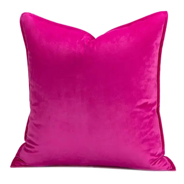 Stornfield | VelvetLuxe – Elegant Velvet Cushion Cover with Refined Details