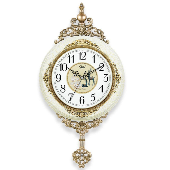 Vintage European Wall Clock in Retro Style – Antique Design for Living Room and Office | Stornfield