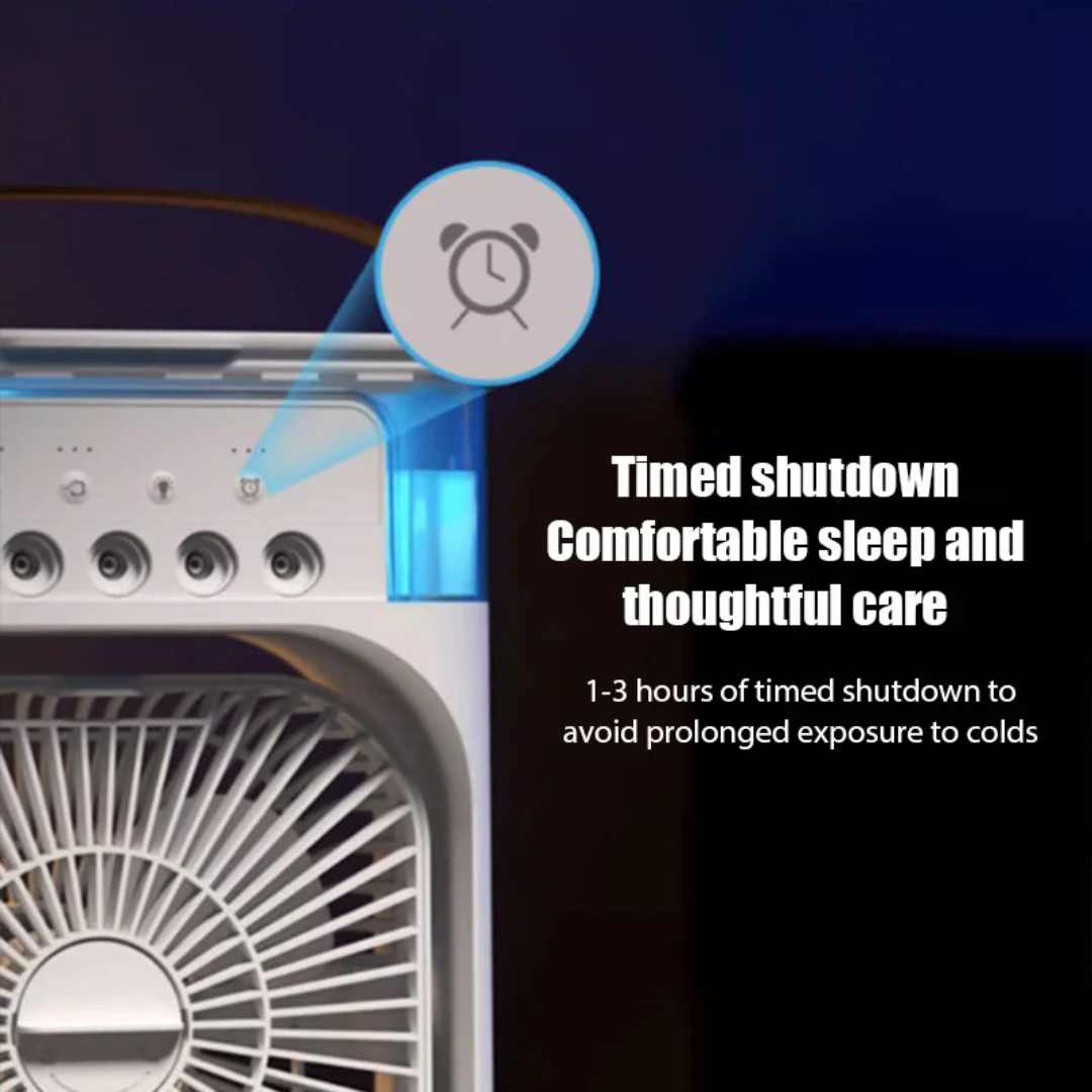 Evaporative 4-In-1 Mini Mobile Air Conditioning Fan | Stornfield