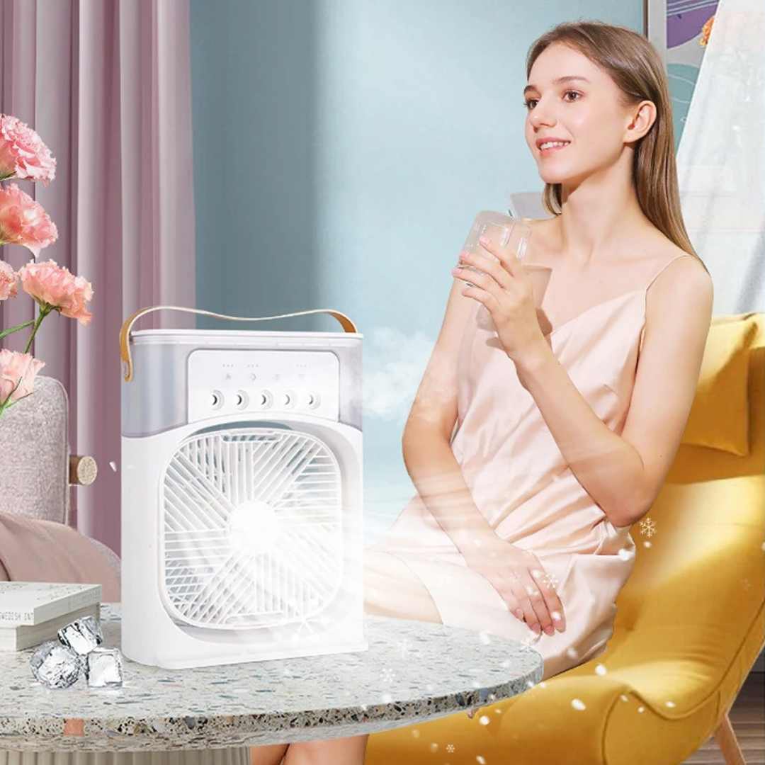 Evaporative 4-In-1 Mini Mobile Air Conditioning Fan | Stornfield